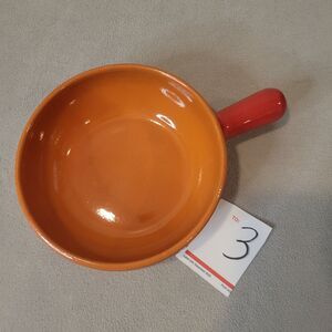 De Silva Italy Terre D' Umbria Terracotta Casserole Pot Bowl Soup Microwavable